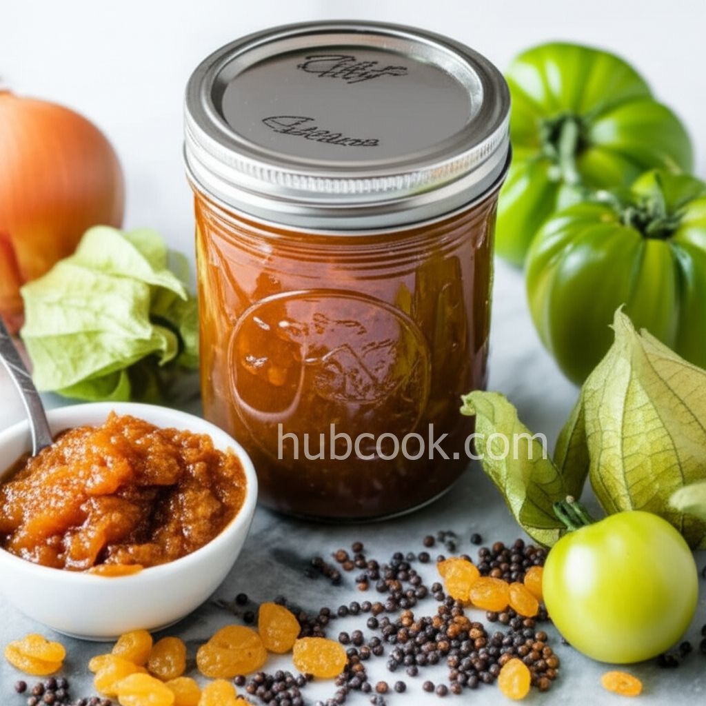 Tomato Tomatillo Chutney - 'Tom Tom'