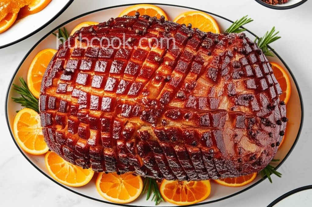 Apricot Glazed Ham
