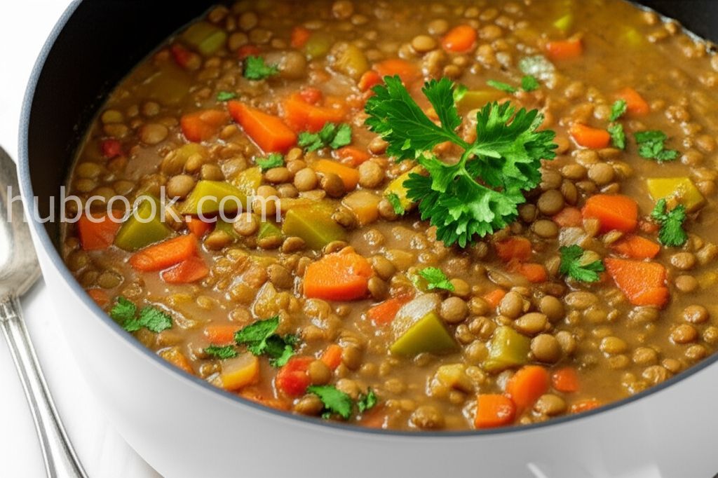 Hearty Vegetarian Lentil Stew