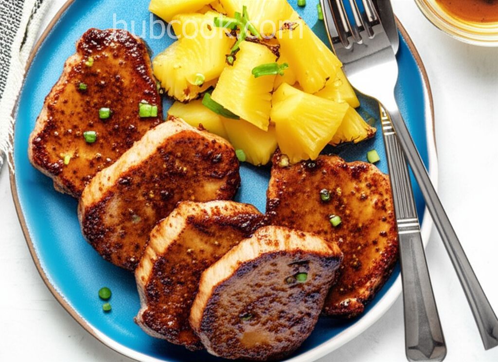 Slow Cooker Pineapple-Teriyaki Pork Chops