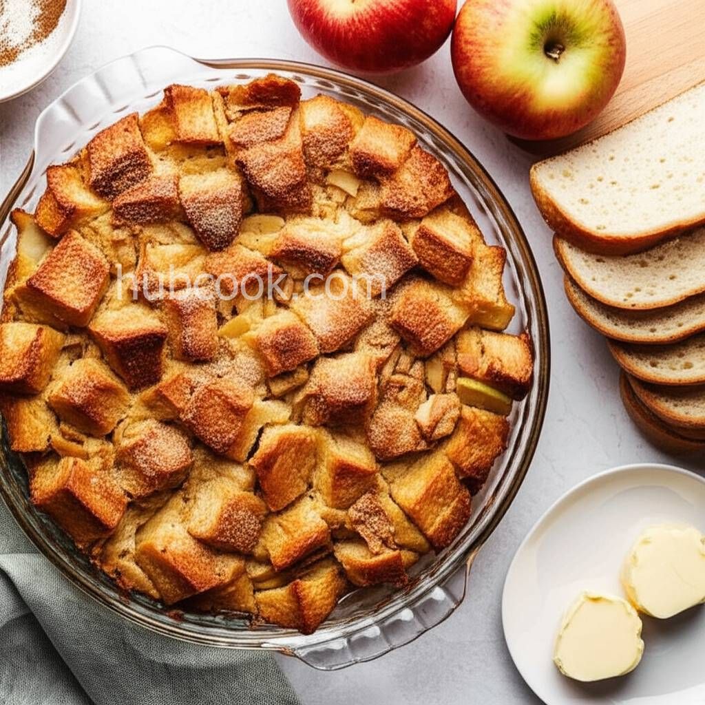 Apple-Cinnamon Bread Pudding