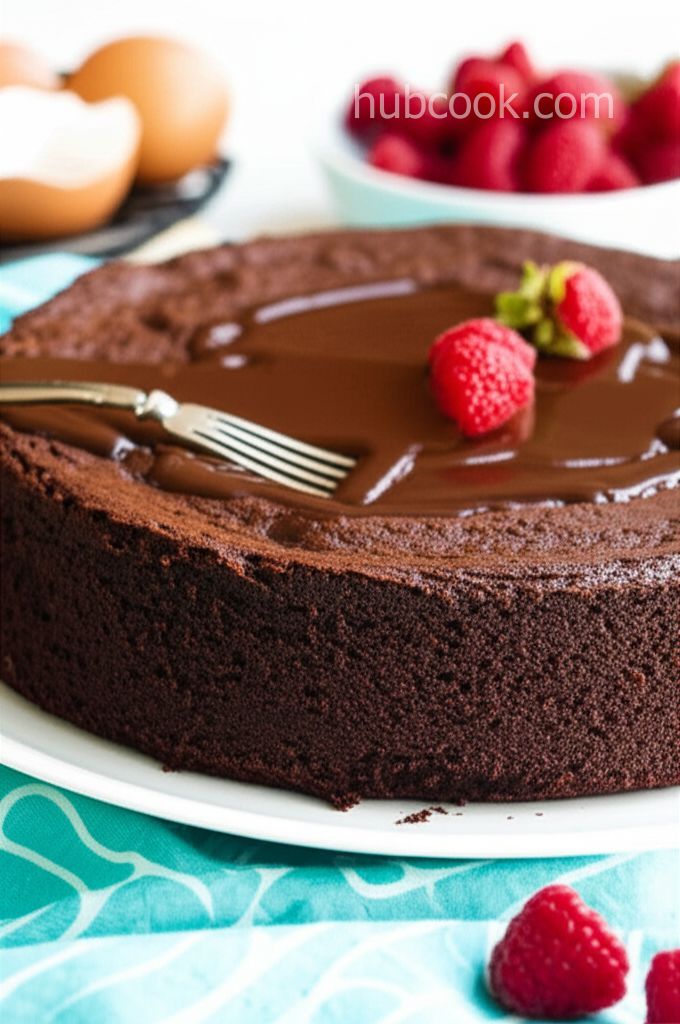 Easy Flourless Chocolate Cake