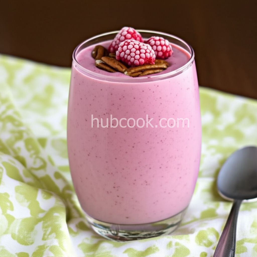 Coconut Raspberry Smoothie