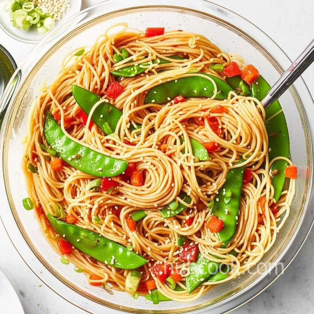 Easy Asian Pasta Salad