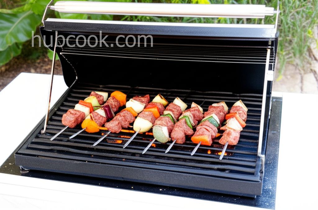 Lemongrass Ground Beef Skewers