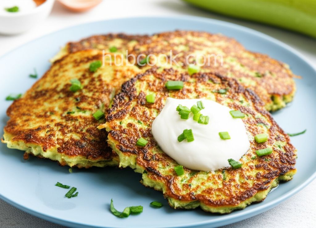 Mom's Zucchini Pancakes