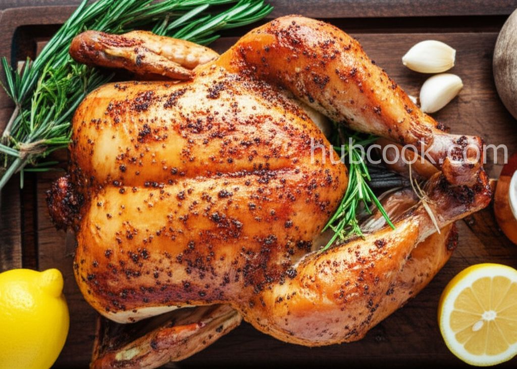Roast Chicken with Lemon, Garlic, and Rosemary