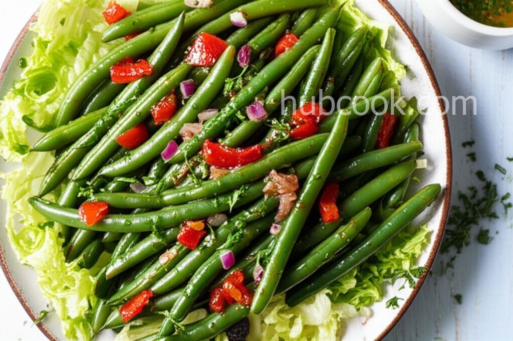 Vegan Spanish Green Bean Salad