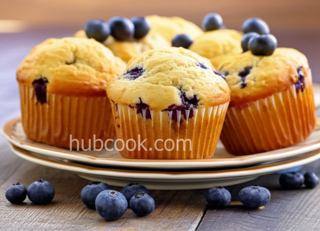 Jay's Blueberry Corn Muffins