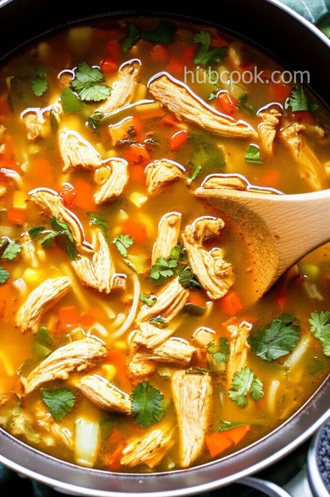 Spicy Chicken Noodle Soup