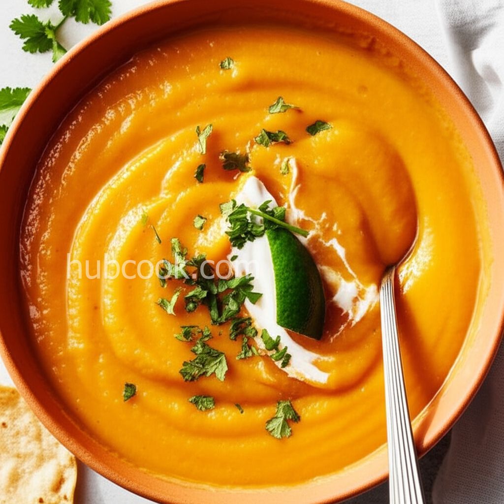 Sweet Potato and Salsa Soup