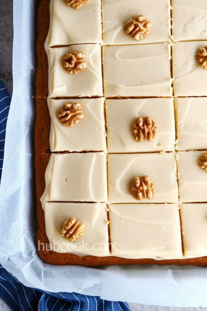 Brown Butter Carrot Sheet Cake with Brown Butter-Cream Cheese Frosting