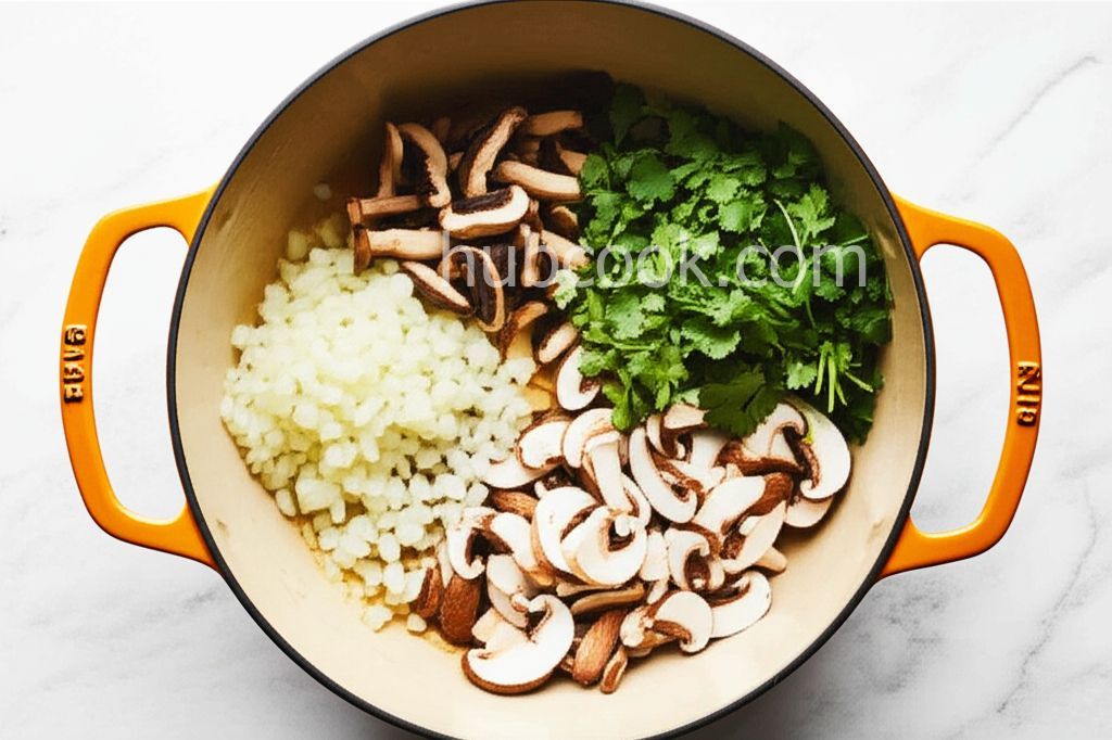 Mushroom and Endive Soup