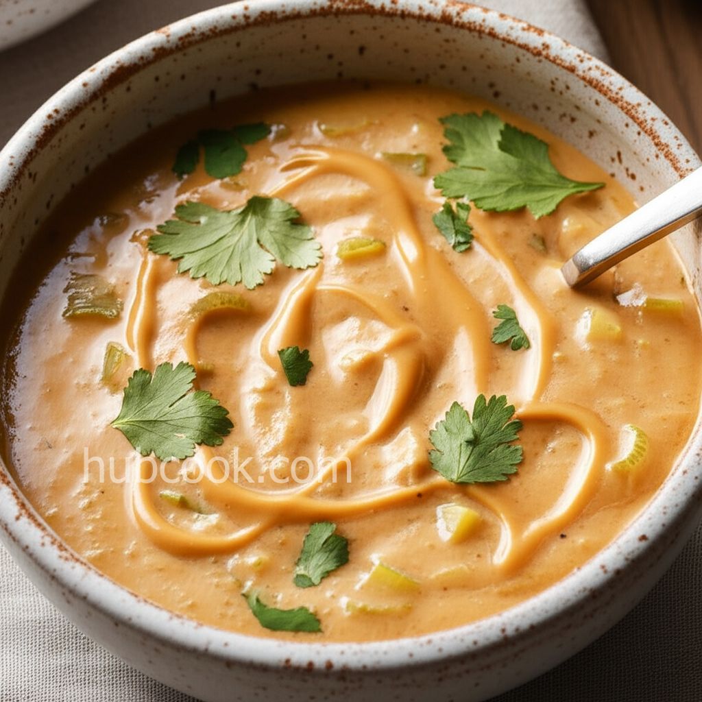 Creamy Chicken Peanut Soup