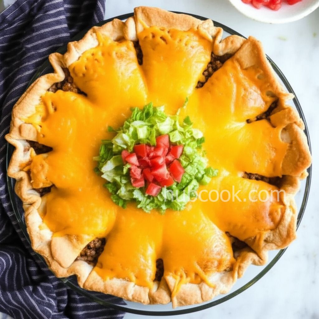 Quick Crescent Taco Pie