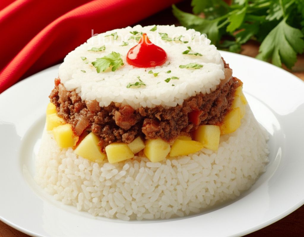 Arroz Tapado (Rice-On-Top)