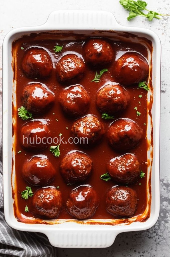 Barbecued Meatballs
