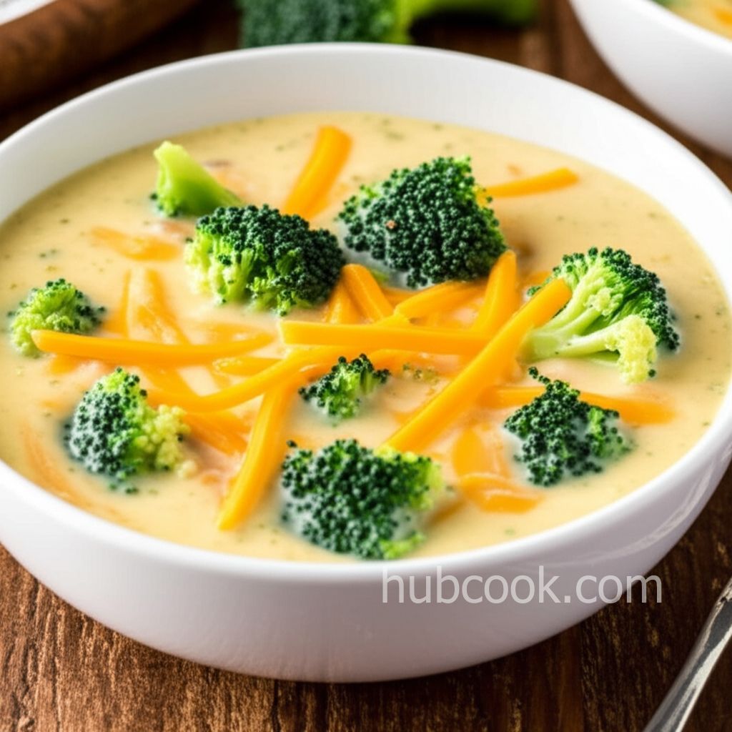 Excellent Broccoli Cheese Soup