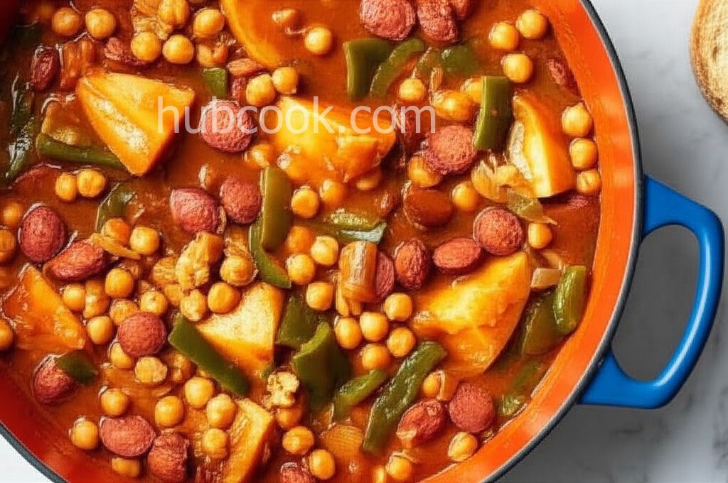 Chickpeas and Chorizo