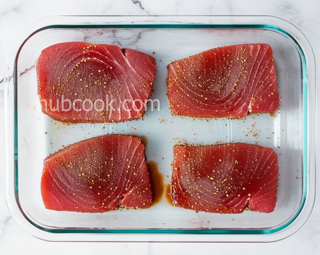 Seared Sesame-Crusted Ahi Tuna
