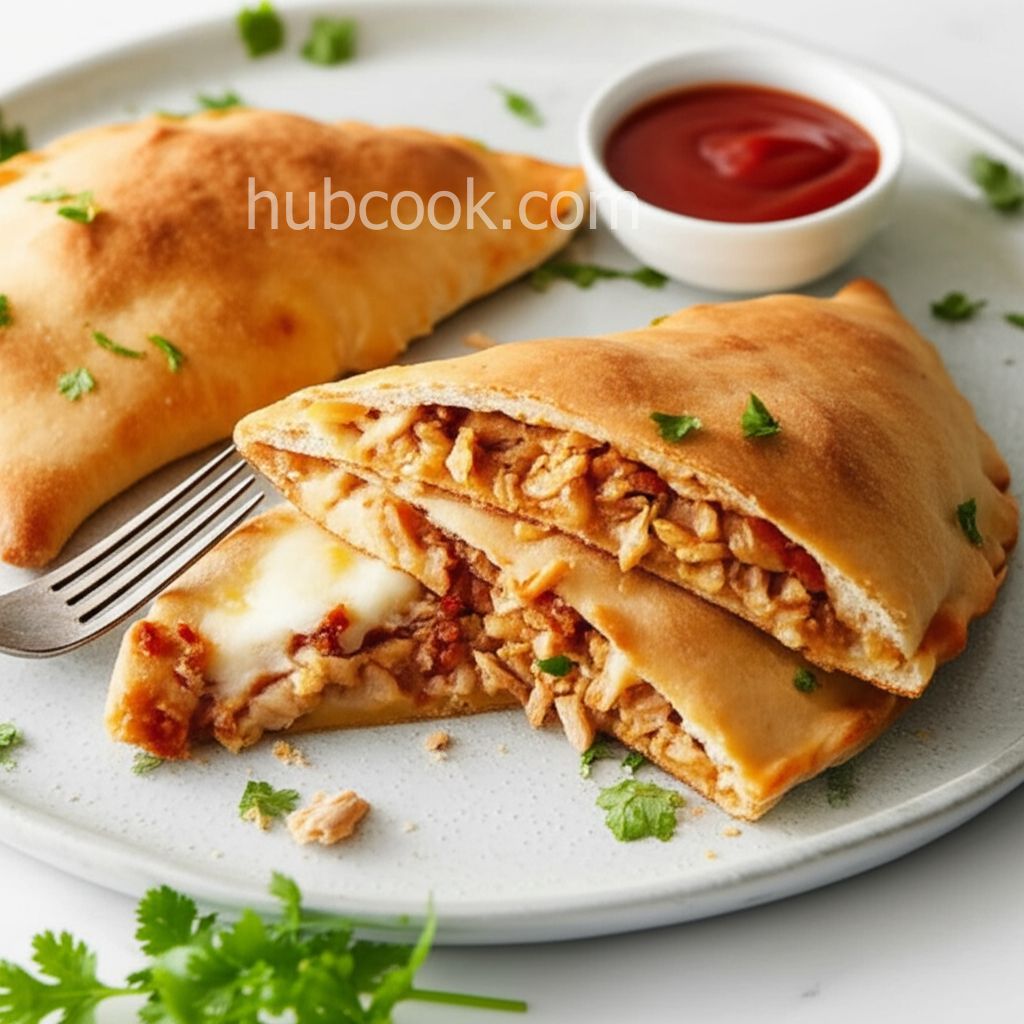 BBQ Chicken Calzones