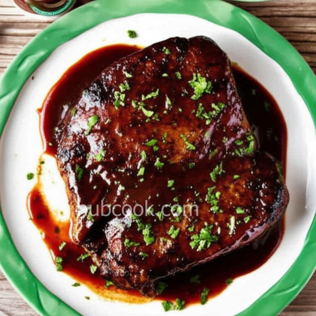 Braised Flank Steak in the Oven