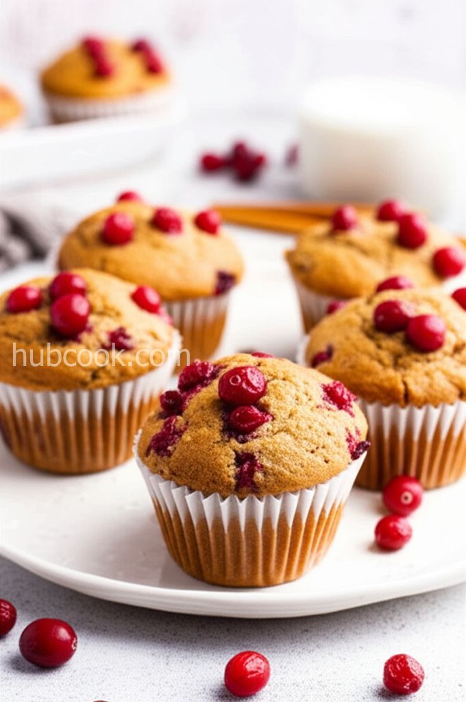 Cranberry Sauce Muffins