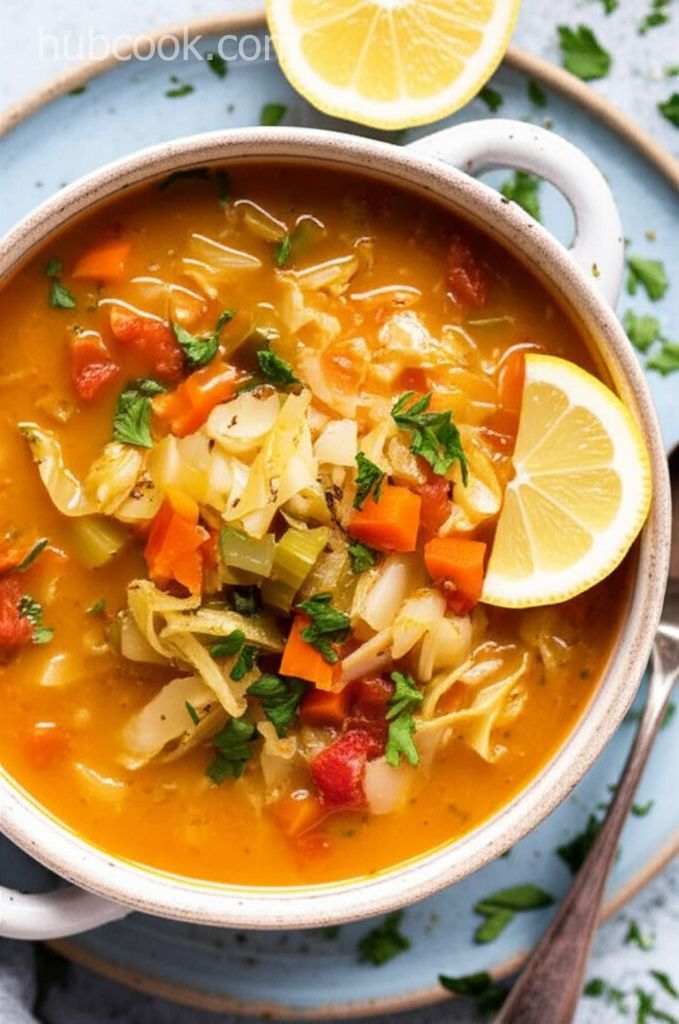 Instant Pot Vegan Cabbage Detox Soup