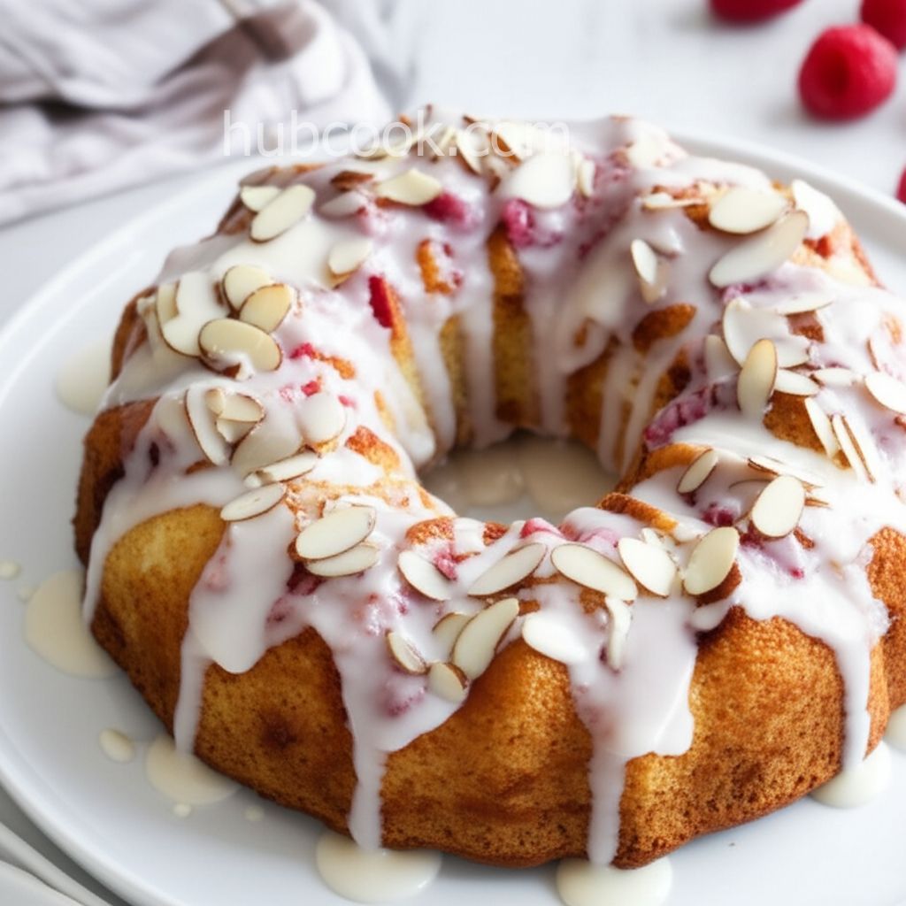 Raspberry Almond Coffee Cake
