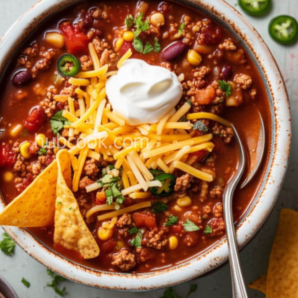 Slow Cooker Taco Soup