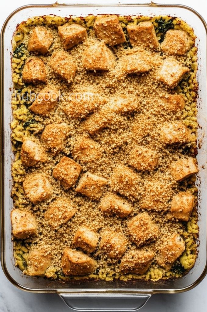 Everything Bagel Seasoned Chicken Casserole