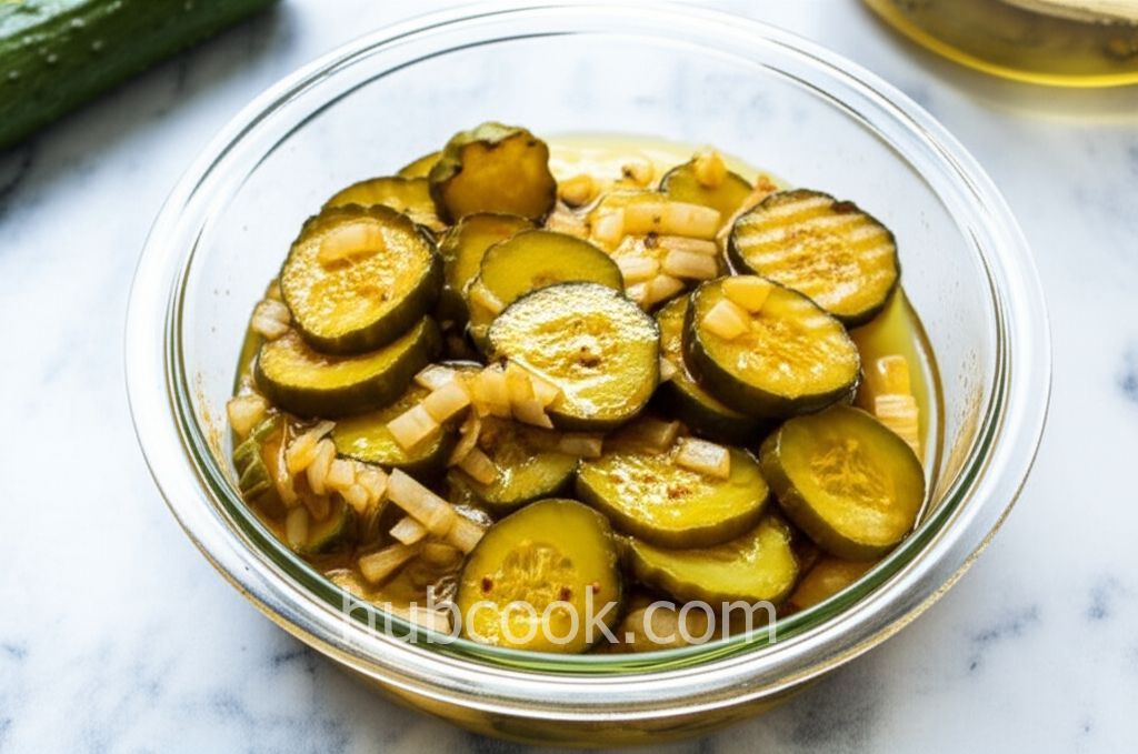 Microwave Bread-and-Butter Pickles