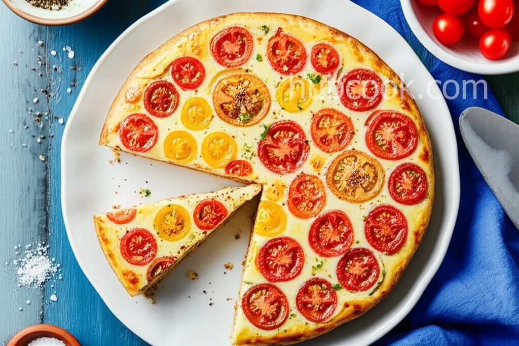 “Toy Box” Tomato Ricotta Cheese Torta